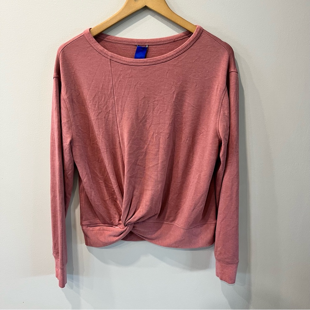 Kit and Ace Soft Longsleeve Top with Knot Detail Size XS